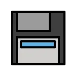 Floppy Disk SVG Icon